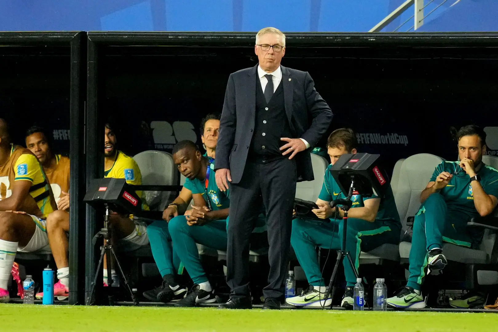 Brazil Football Federation backs Ancelotti after World Cup exit Brazil Football Federation backs Ancelotti after World Cup exit