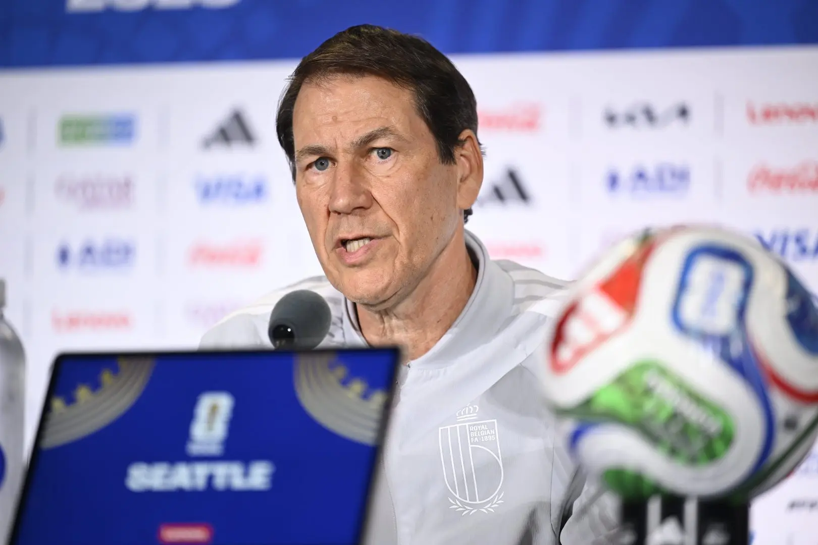 Rudi Garcia: “The Balogun case is an April Fool’s joke” Rudi Garcia: “The Balogun case is an April Fool’s joke”