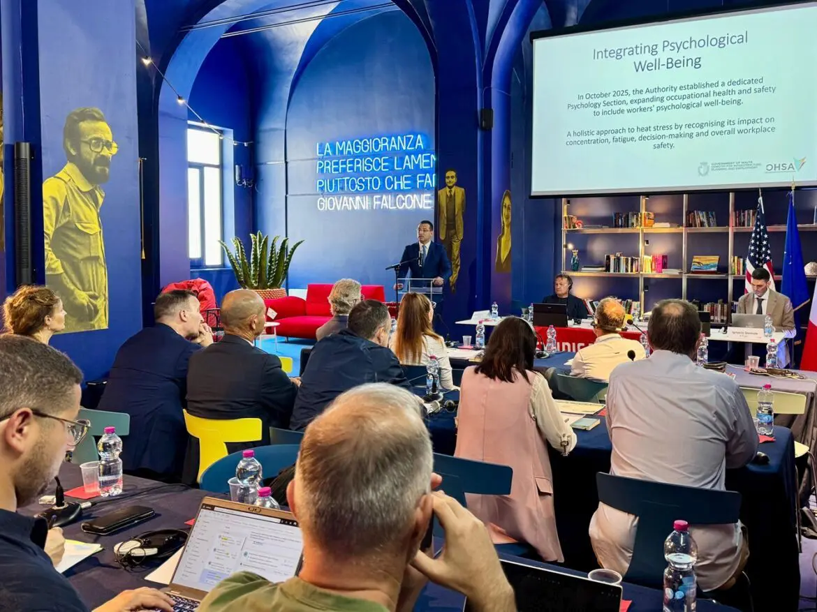 Malta showcases worker climate safety model at Palermo seminar