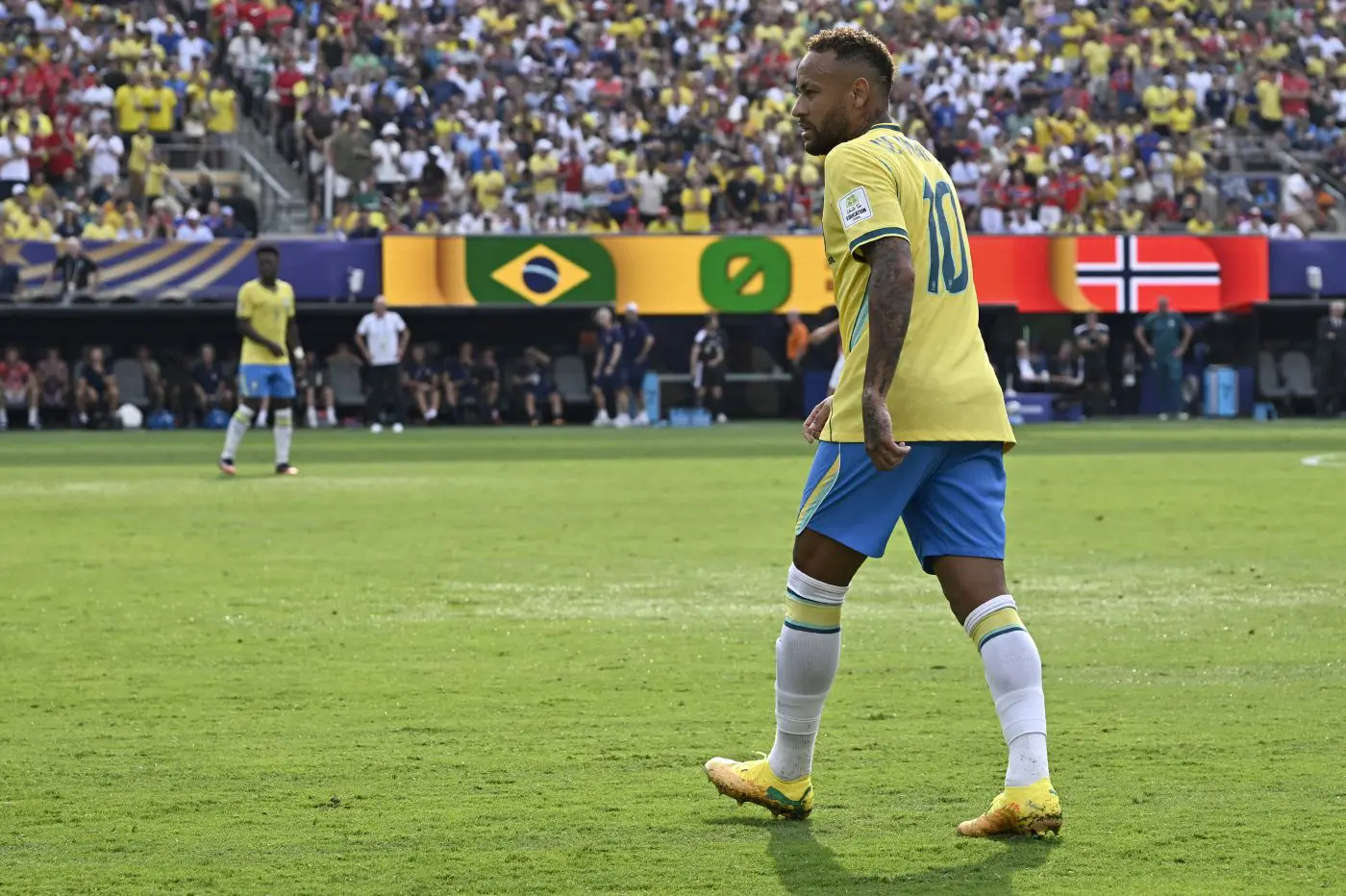 Tearful Neymar announces his retirement from international football Tearful Neymar announces his retirement from international football