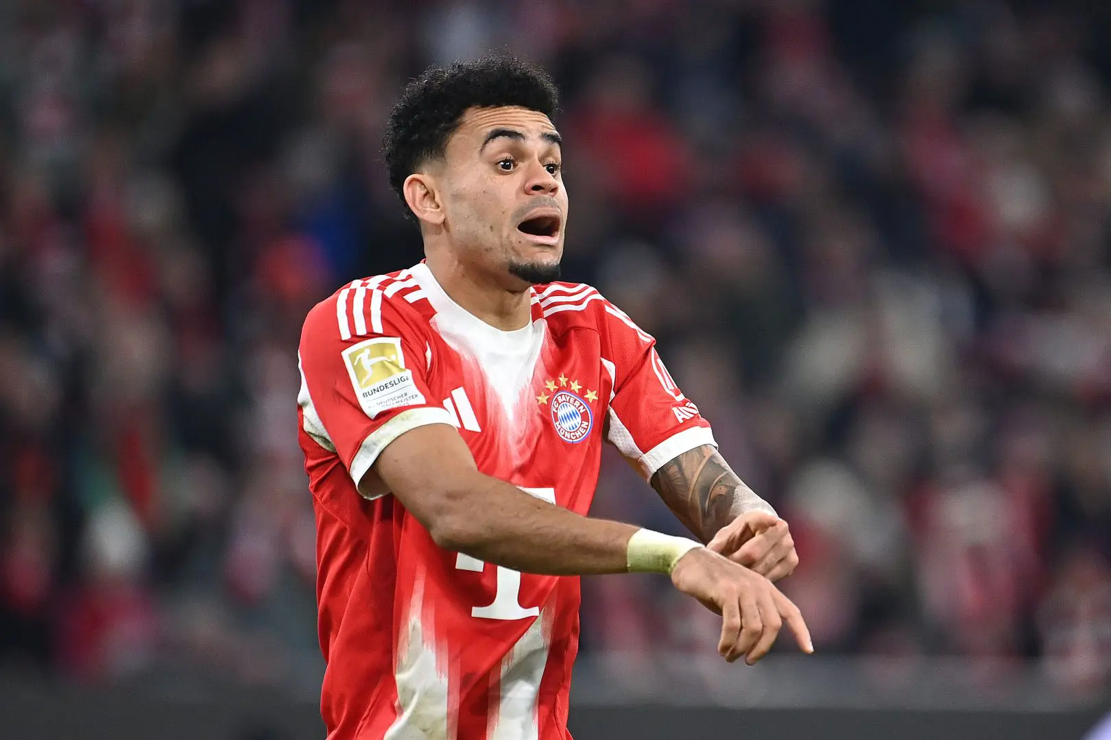 Bayern Munich, muscle injury for Luis Diaz: he will be sidelined for a month Bayern Munich, muscle injury for Luis Diaz: he will be sidelined for a month
