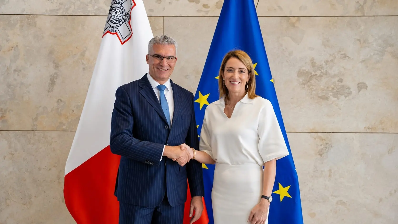 Malta, Speaker Abela and EP President Metsola discuss EU migration burden-sharing Malta, Speaker Abela and EP President Metsola discuss EU migration burden-sharing