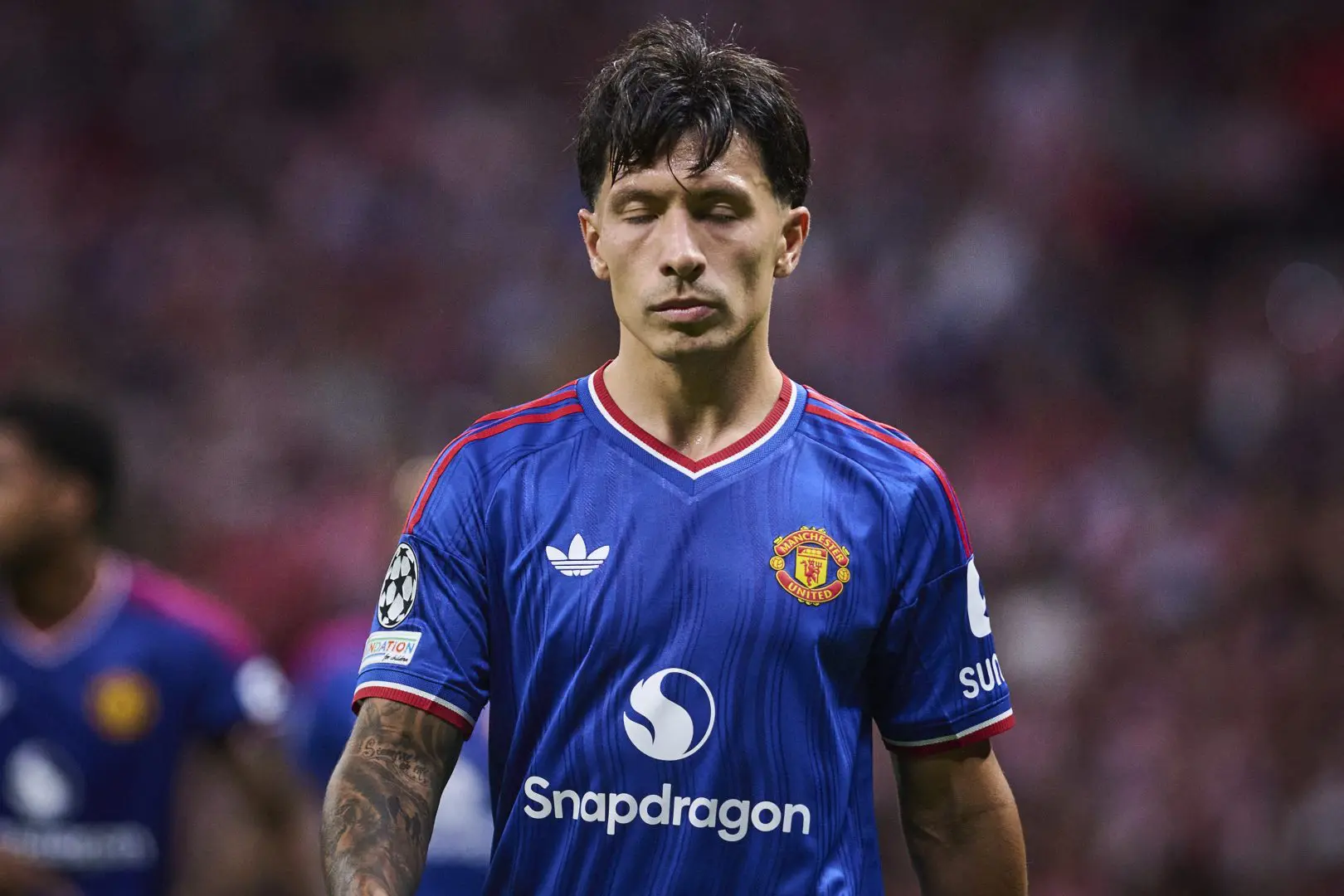Lisandro Martinez’s contract renewal at Manchester United is at risk following his outburst in Madrid