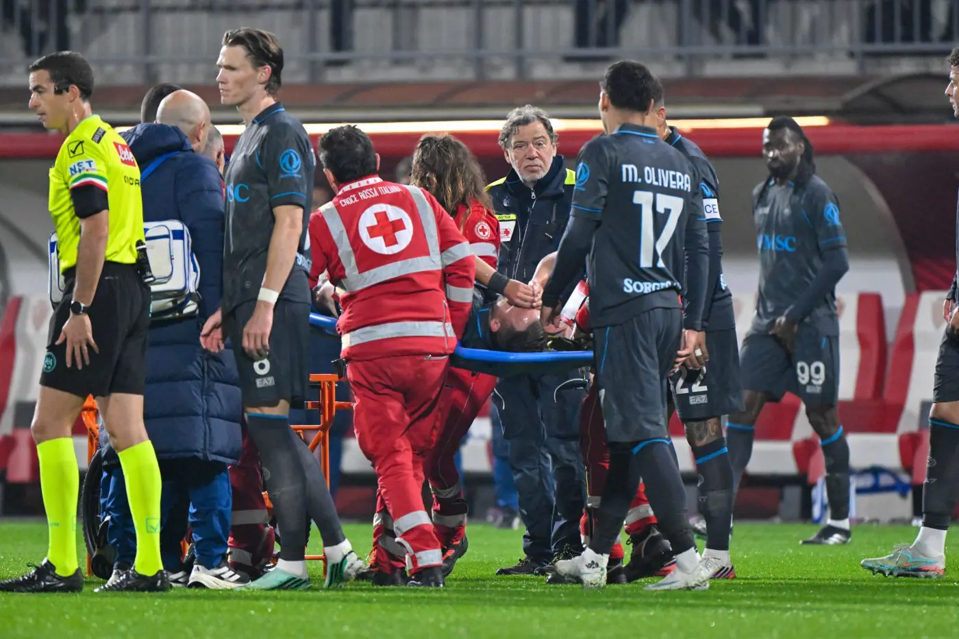 Napoli, Lobotka suffers tibiofibular syndesmosis and ankle injury
