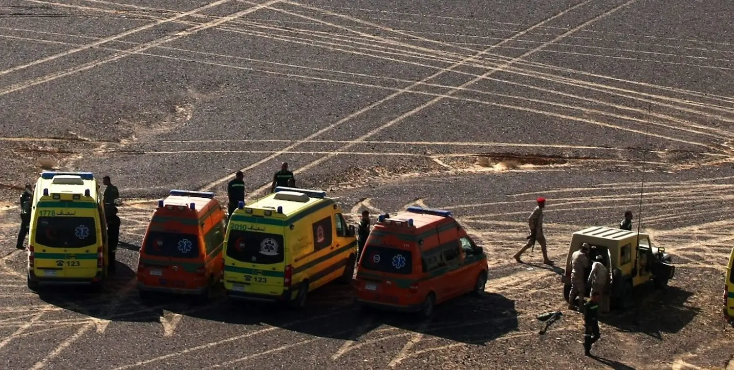 Bus-truck collision in Egypt leaves many dead and injured Bus-truck collision in Egypt leaves many dead and injured